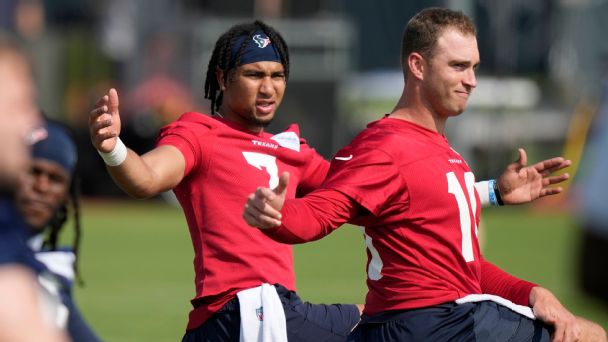 C.J. Stroud improving as Texans' QB competition continues