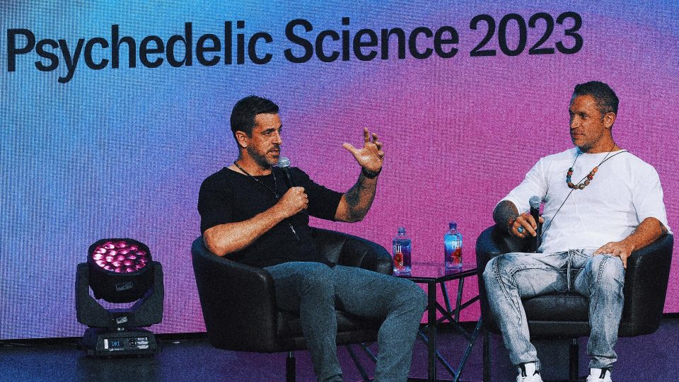 Aaron Rodgers advocates for psychedelics, ayahuasca at conference in Denver