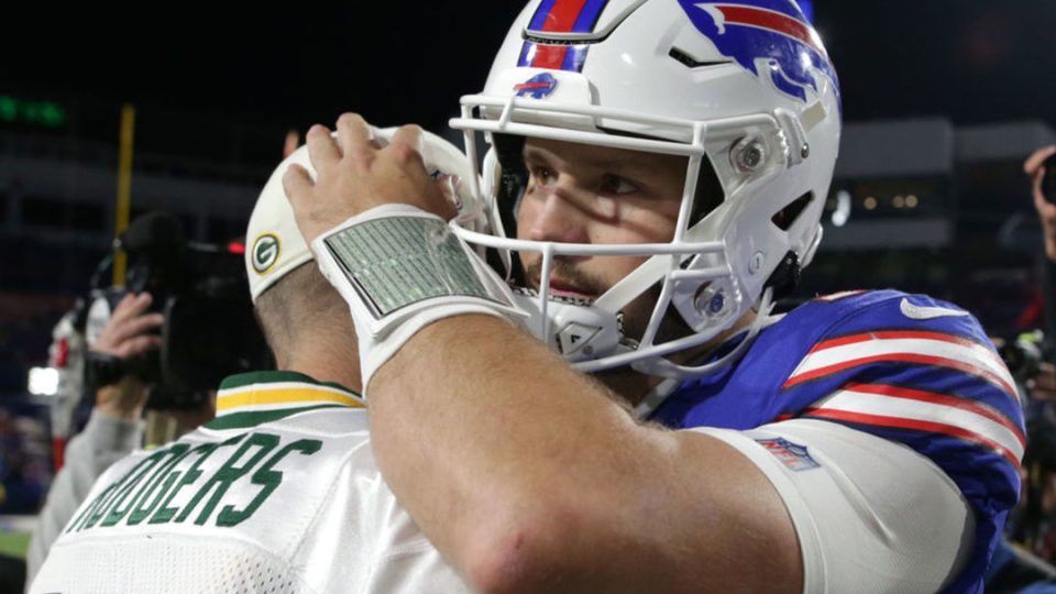 Bills' Allen looking forward to sharing division with Jets' Rodgers