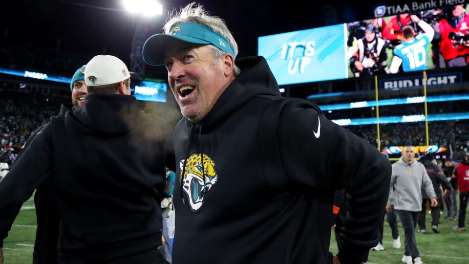 Josh Pederson, son of Doug Pederson, explains how he found out he'd be joining father with Jaguars