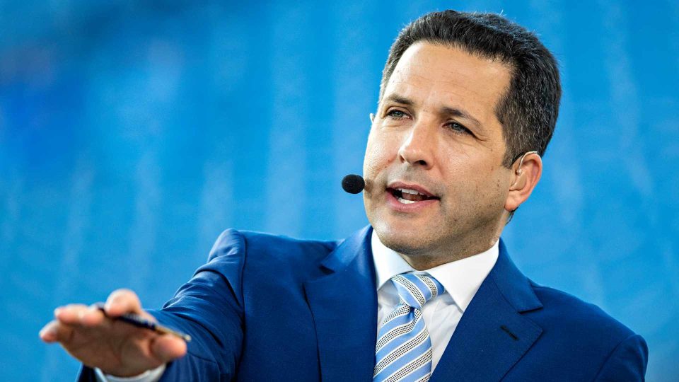 ESPN's 'NFL Live' crew bursts out in laughter after Adam Schefter's ringtone goes off mid-broadcast