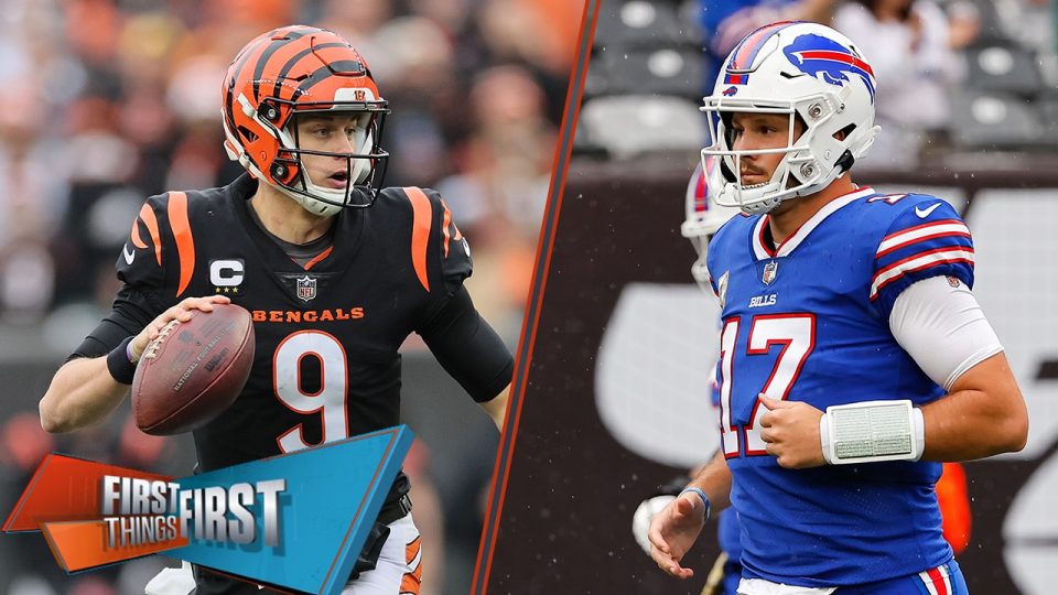 Joe Burrow &amp; Josh Allen among best non-Mahomes bets for NFL MVP | FIRST THINGS FIRST