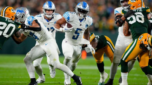 Follow live: Packers host Lions in early NFC North showdown