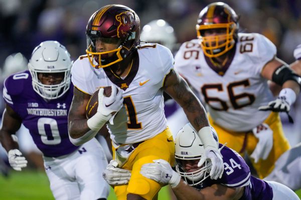 Minnesota wins with leading RB Taylor sidelined